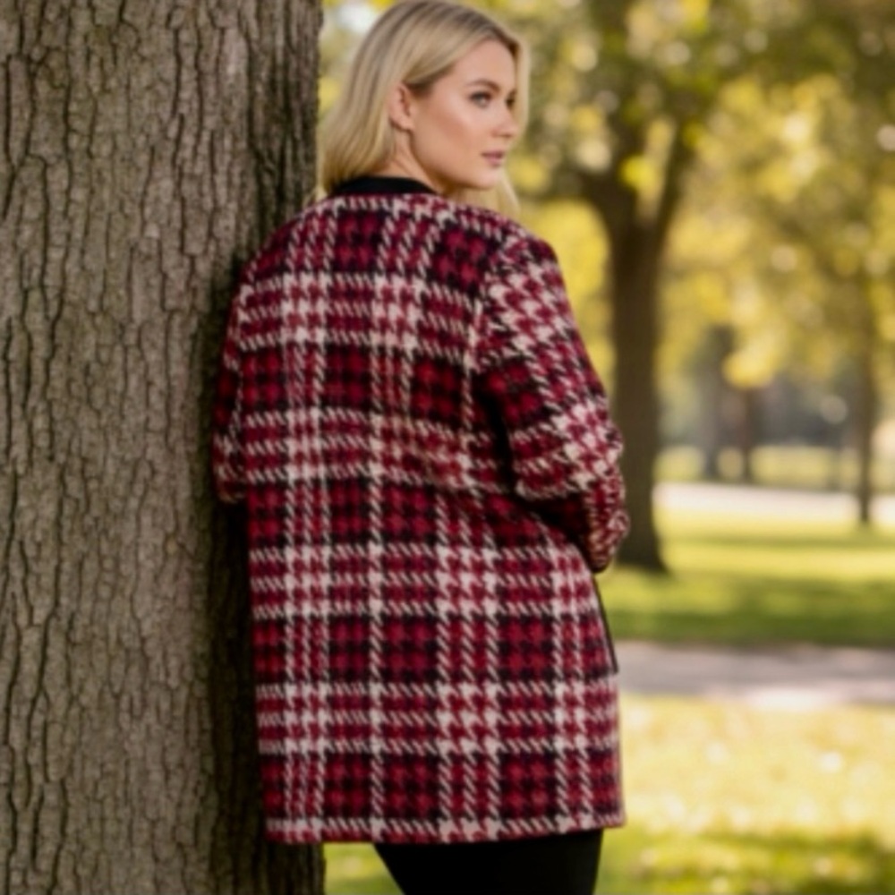 SANCTUARY City Topper Houndstooth Coat - Picture 4 of 7
